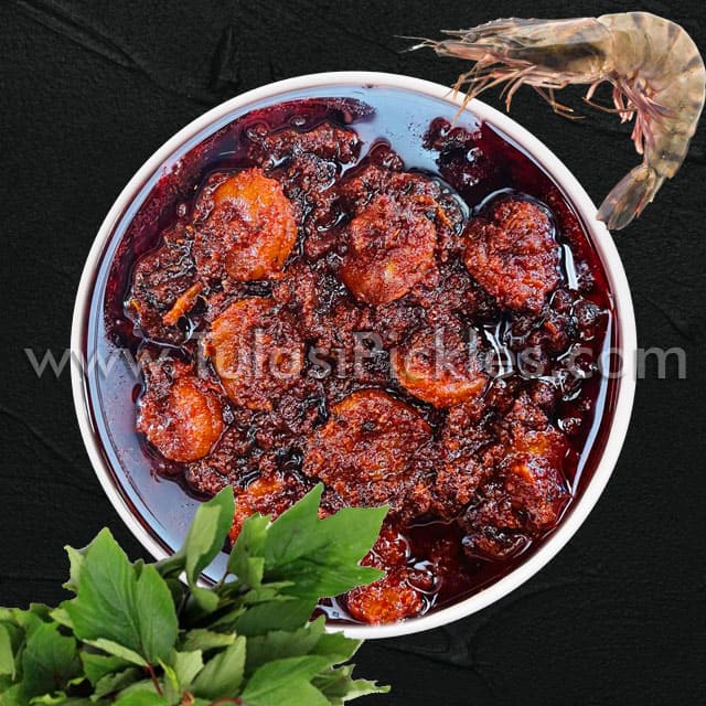 Gongura Prawns Pickle