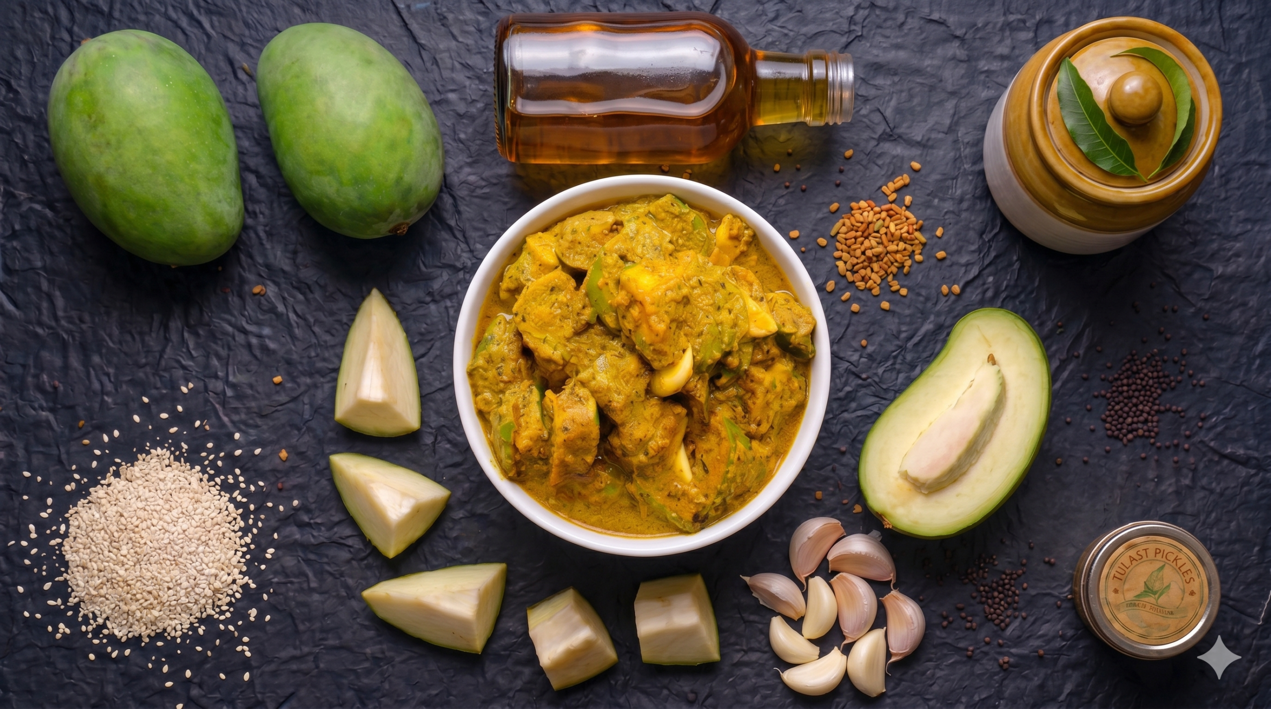 Nuvvula Avakaya Pickle-Tulasi Pickles
