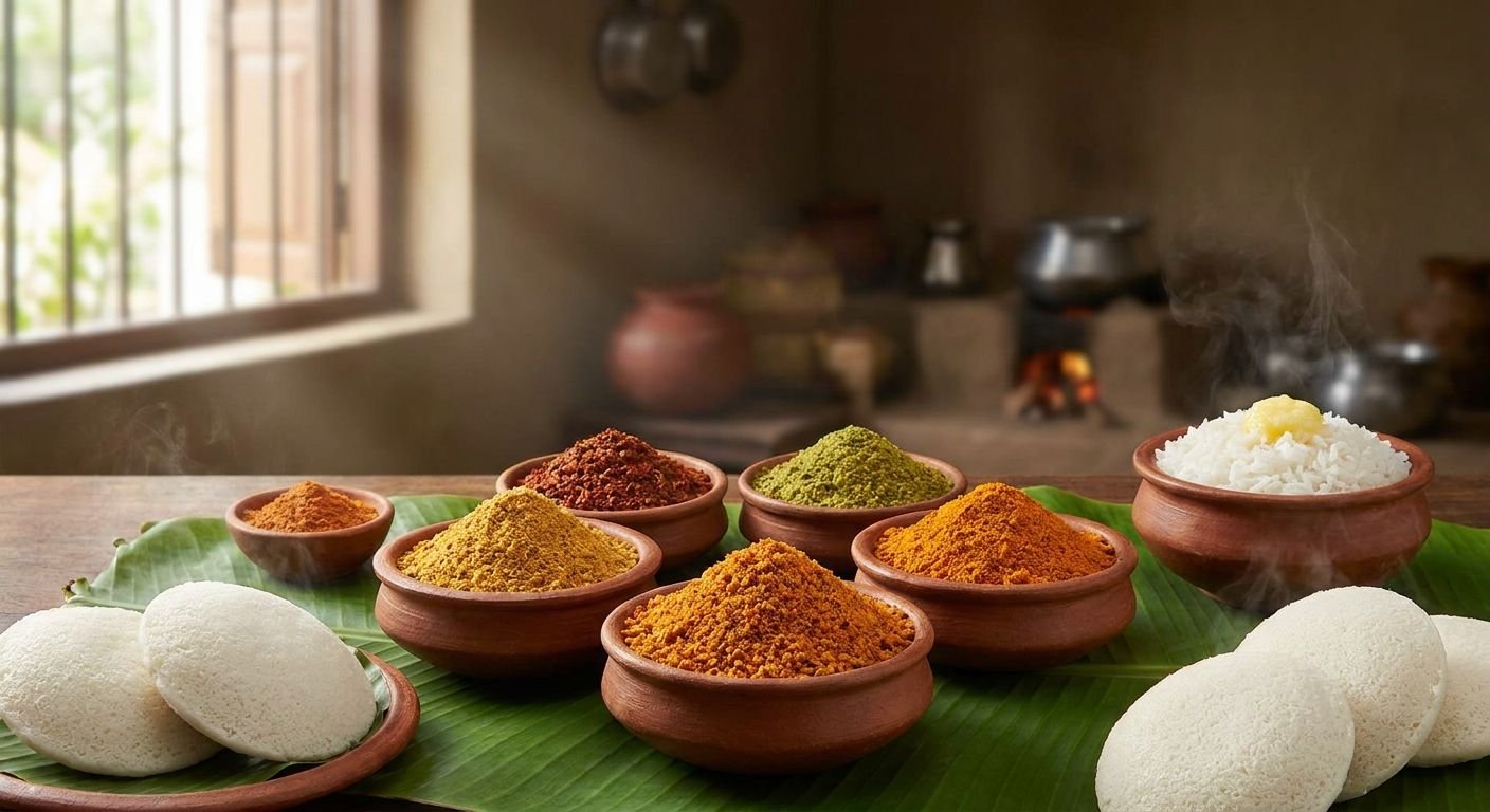 Best Andhra podi for rice and idli