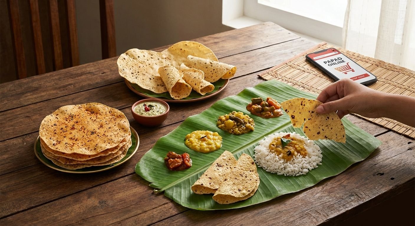 Best papads to pair with Andhra meals