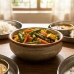 Mixed vegetable pickle for family style Andhra meals