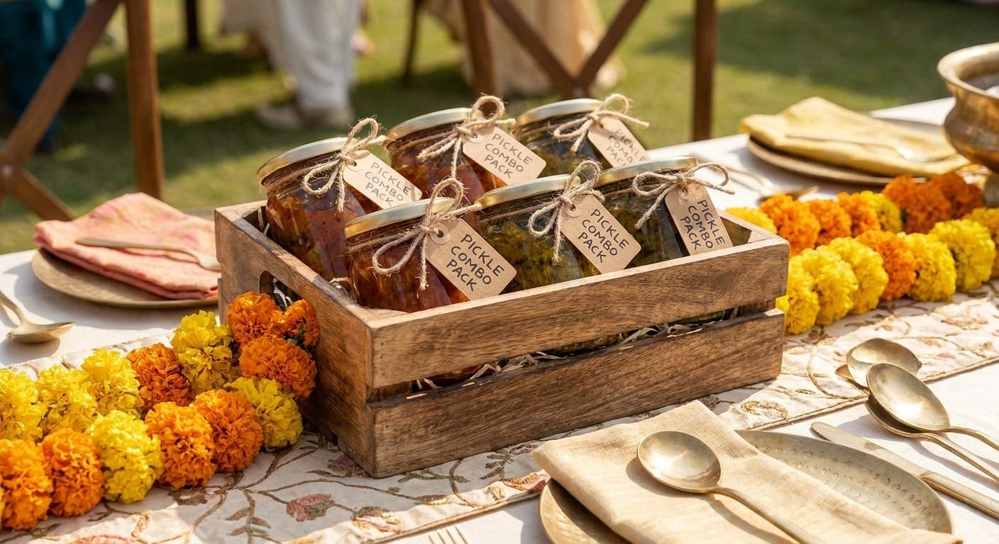 Pickle combo packs for weddings and functions