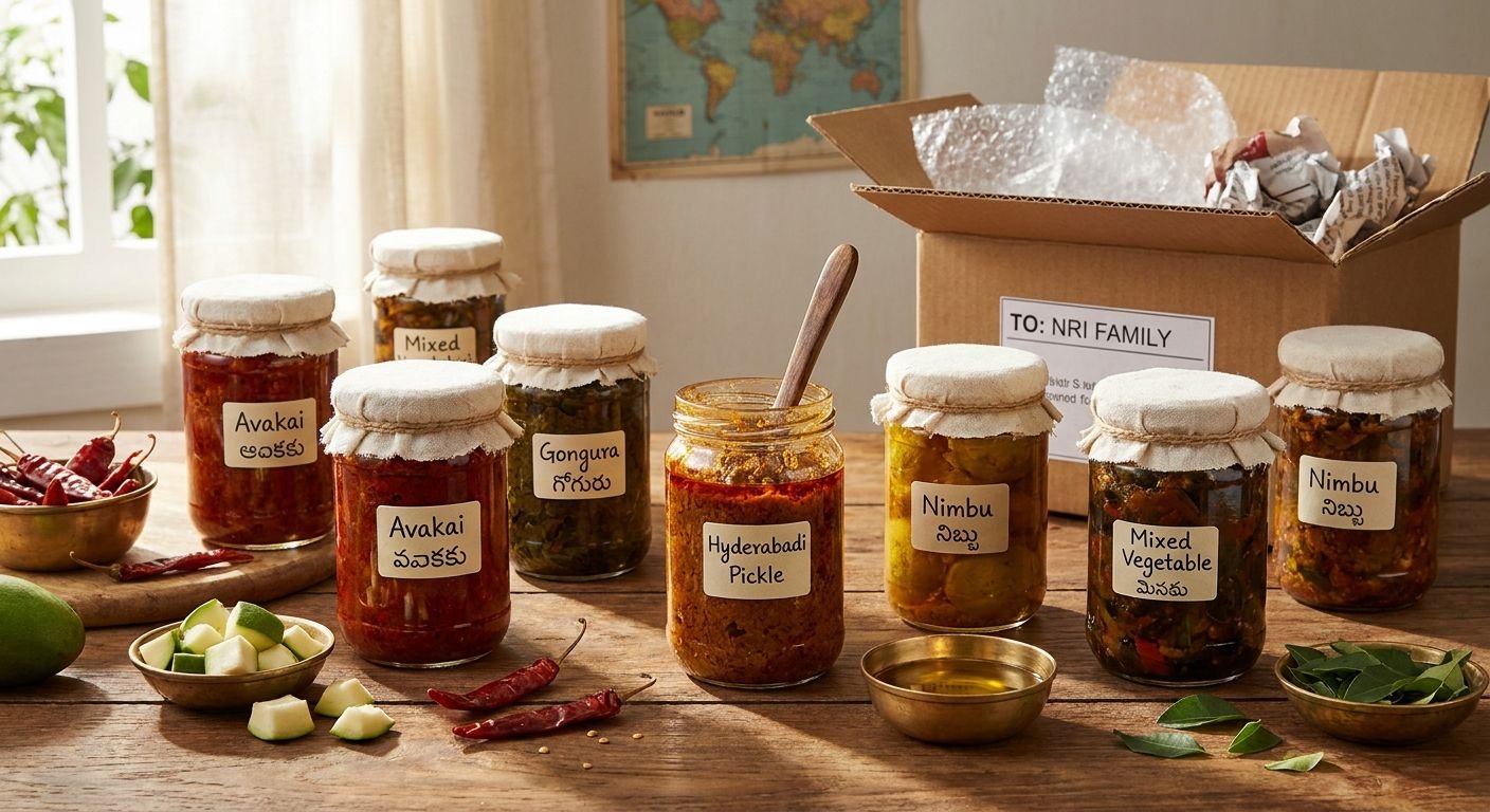 Pickles From Hyderabad for NRIs: 2026 Guide