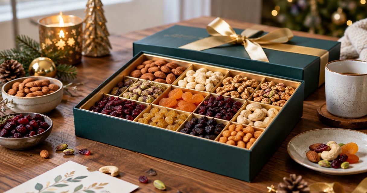 Best dry fruit gift box for New Year healthy snacking