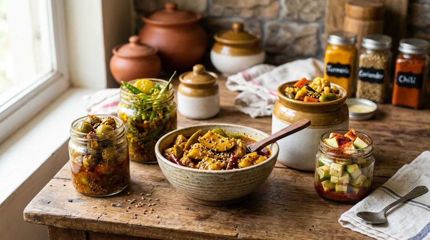 Best Jain pickles without onion and garlic
