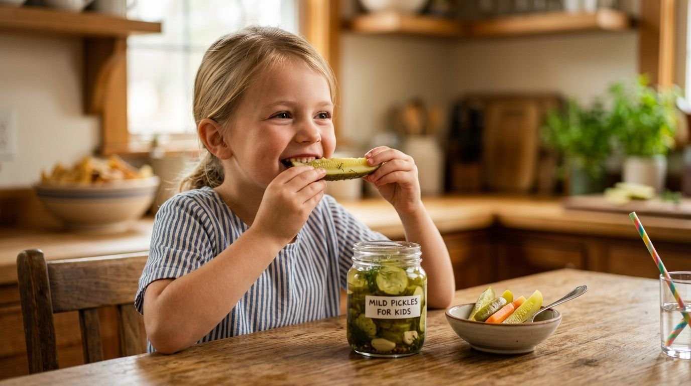 Best Mild Pickles for Kids Starting Spicy Food (2026)