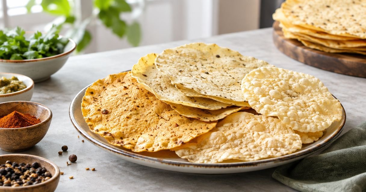 Best papad varieties ranked by crunch and thickness in 2026