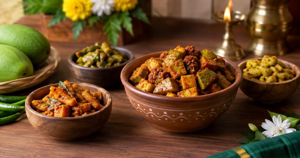 Best veg pickles for Karthika Masam fasting month