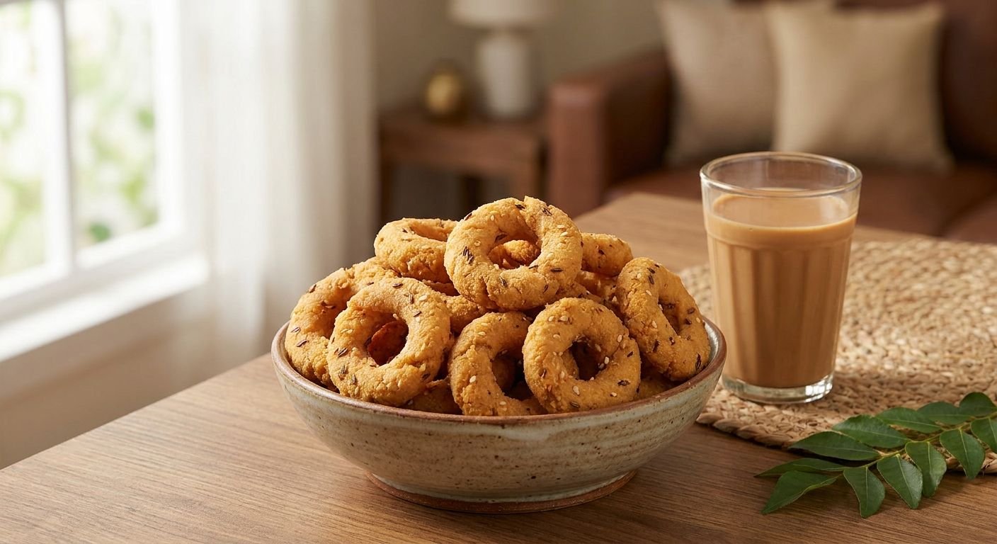 Chegodilu for crunchy Andhra tea time snacks