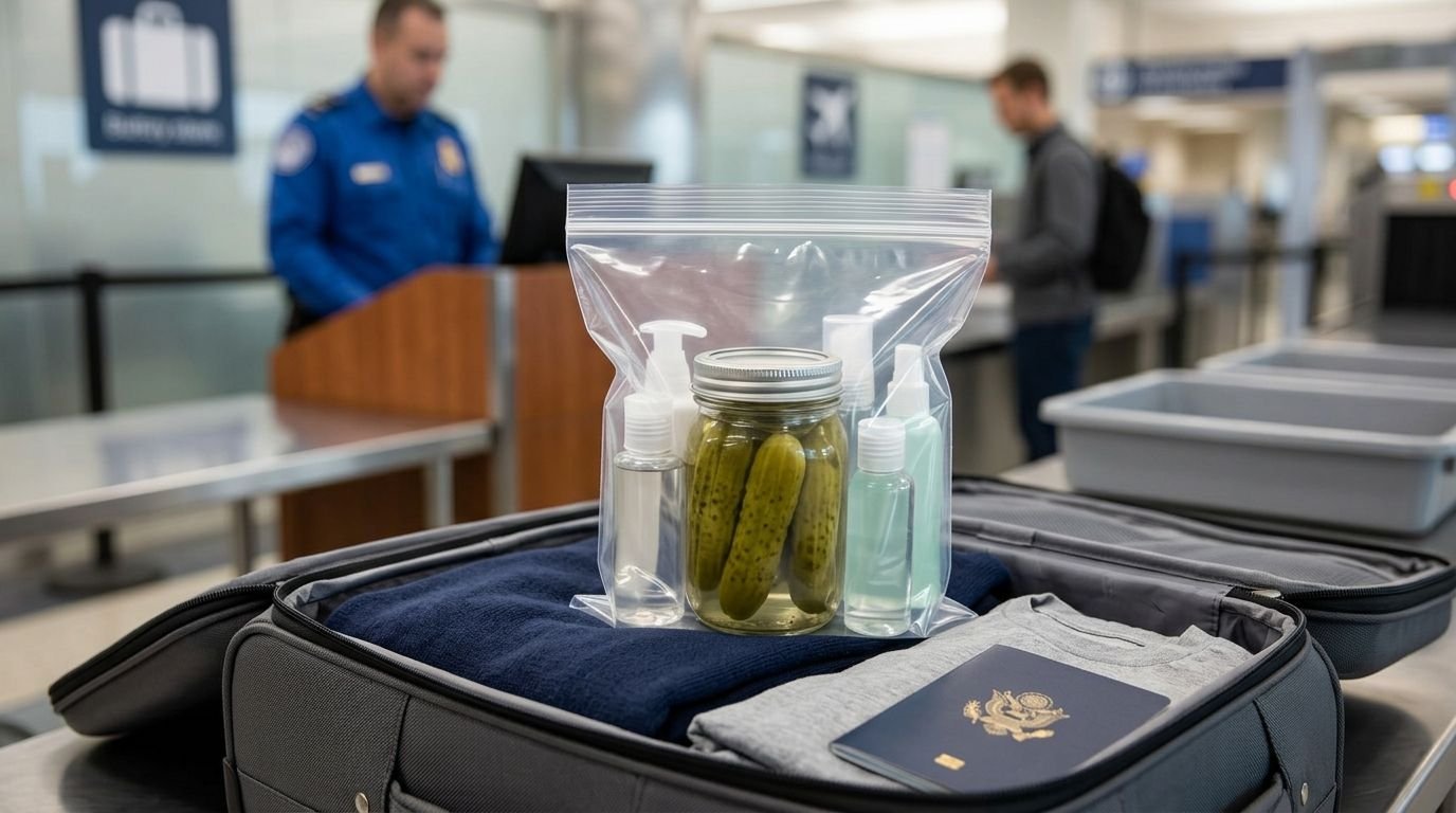 How to carry pickles on flights without customs trouble