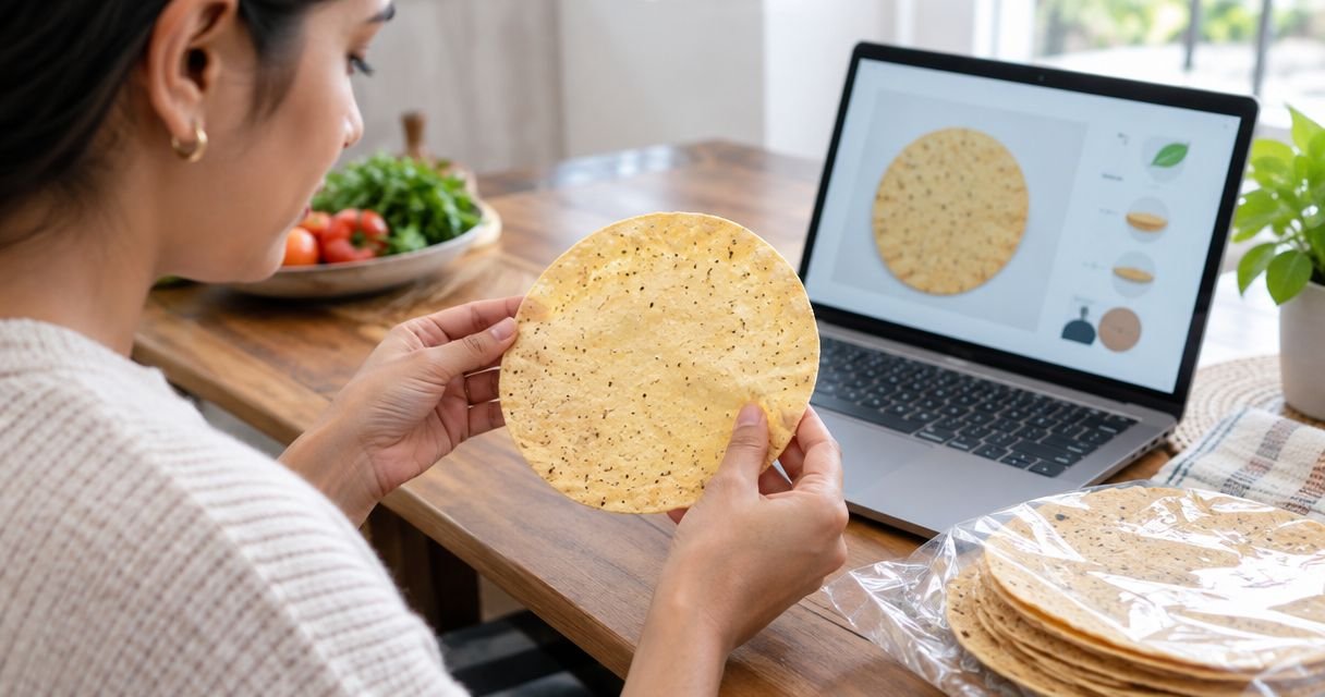 How to check papad freshness before buying online