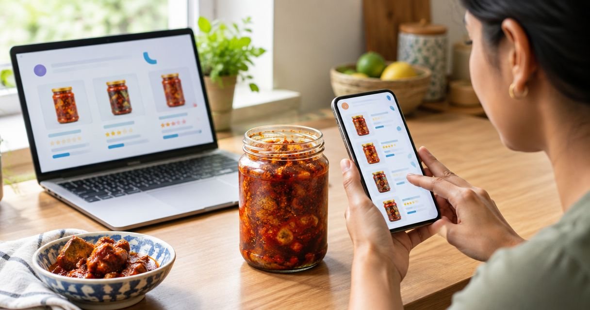 How to compare chicken pickle prices before buying online