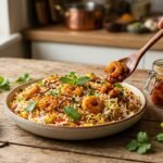 How to use prawns pickle in quick biryani recipes