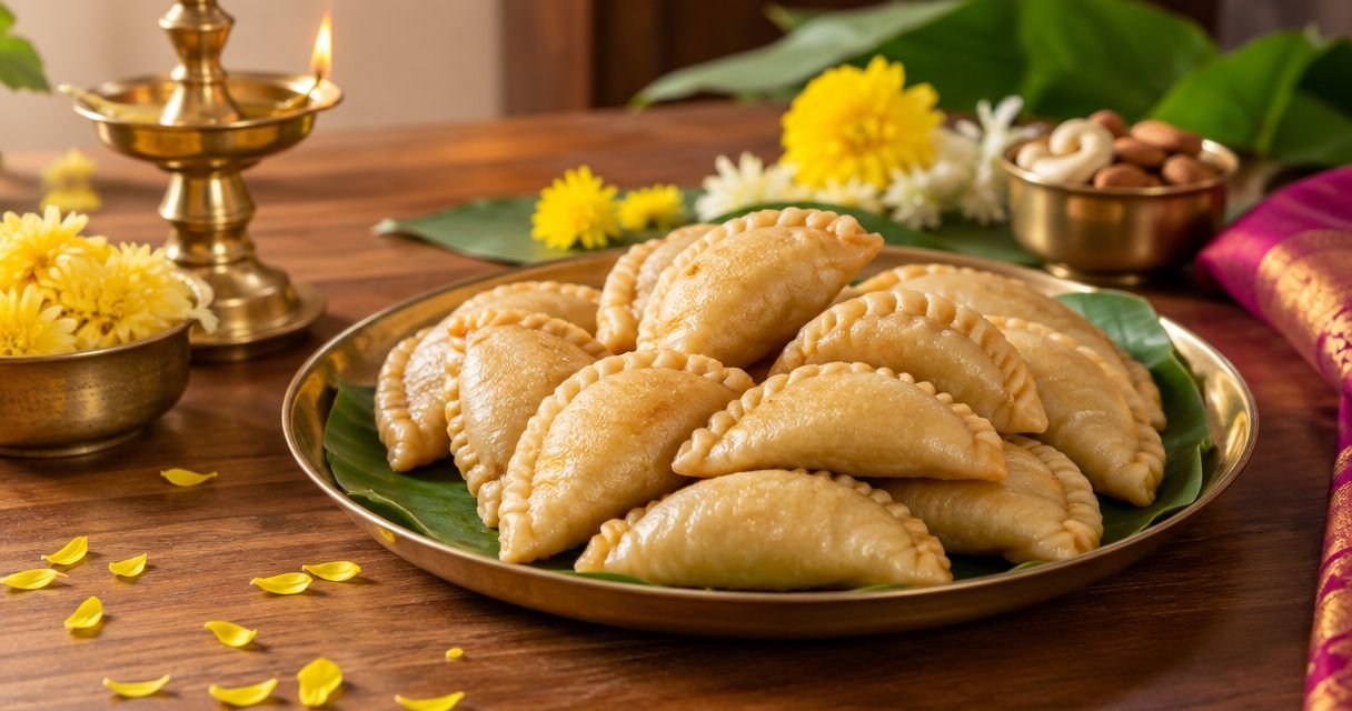 Kajjikayalu for traditional Andhra festival sweet gifting