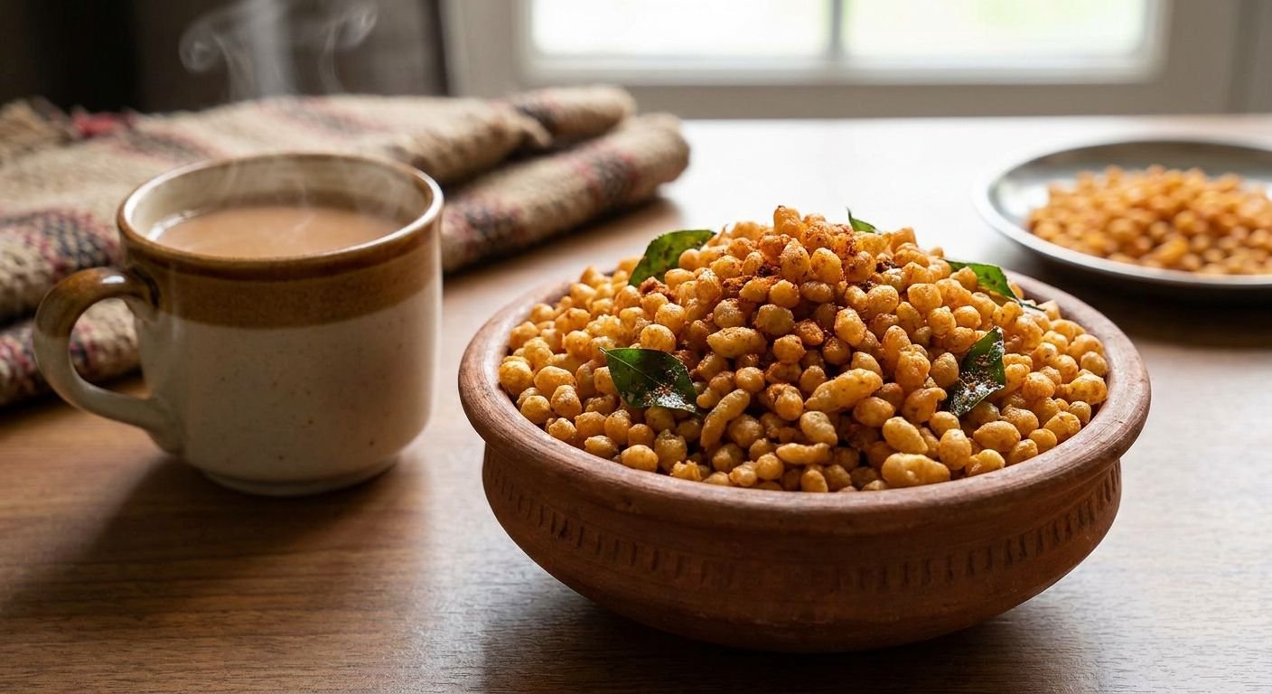 Karam boondi for spicy tea time snacking