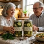 Low spice pickles for elderly parents with dietary needs