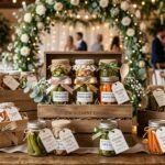 Pickle gift sets for engagement ceremony favors