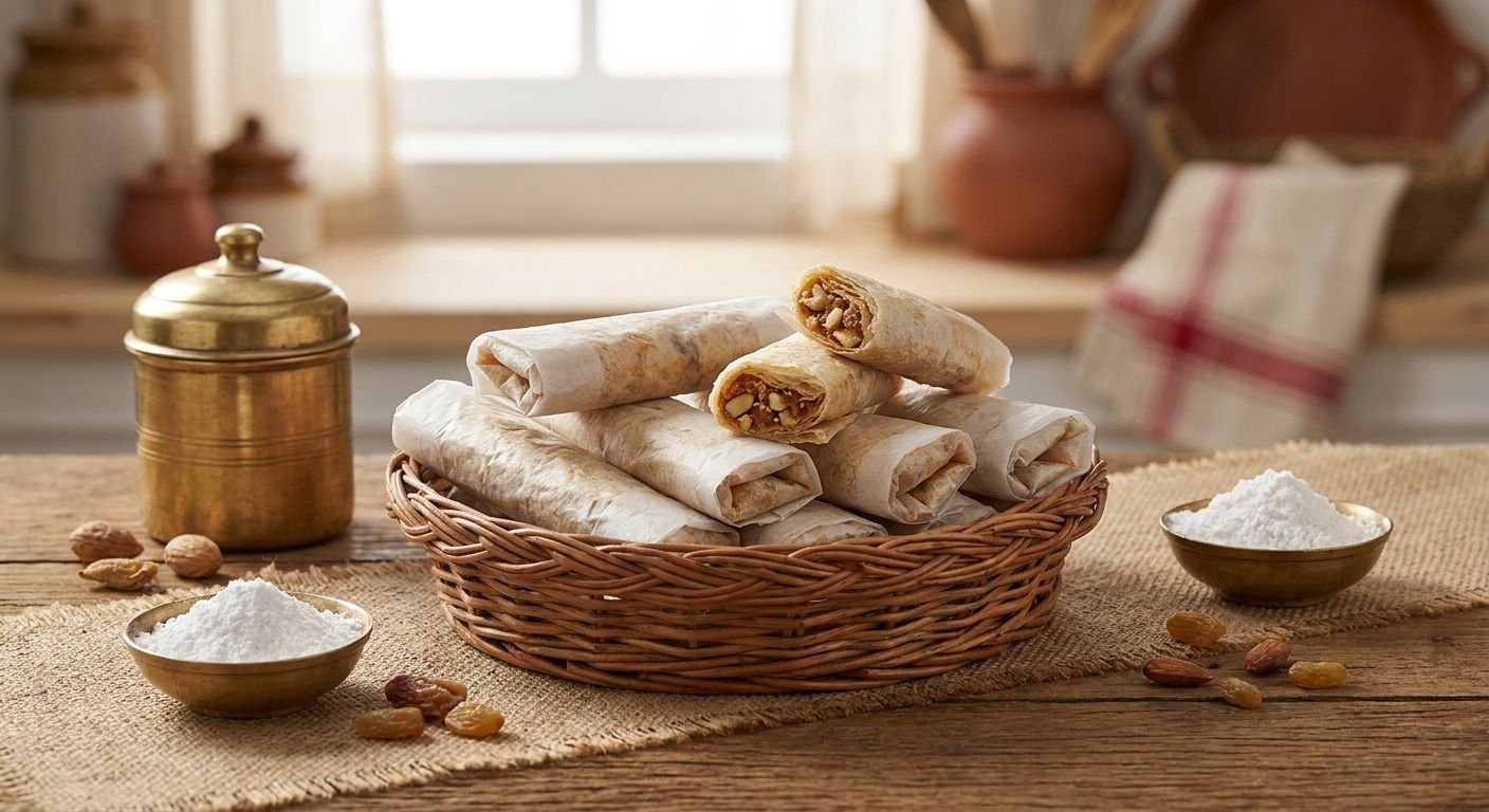 Pootharekulu for authentic Andhra sweet gifting