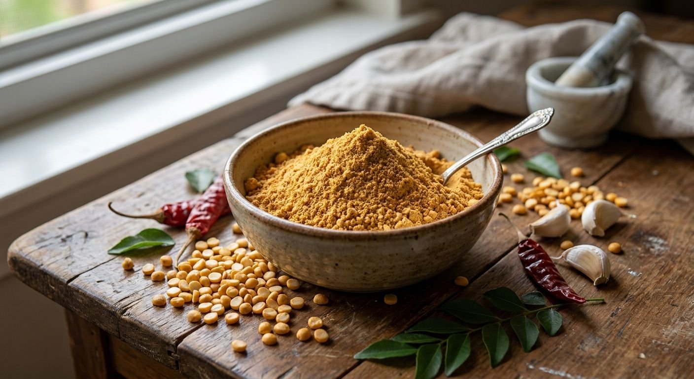 Senagapappu podi for roasted gram flavor lovers