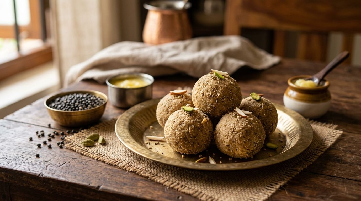 Sunnundalu for protein rich Andhra sweet cravings