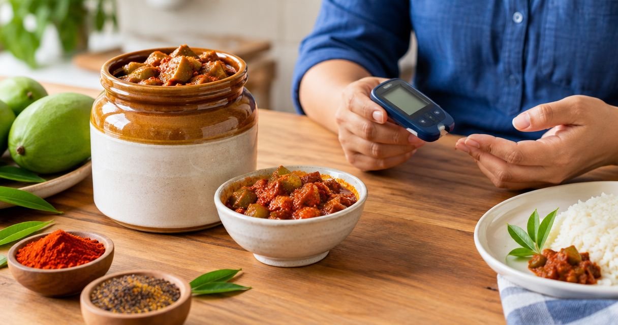 Can diabetics eat Andhra pickles safely?