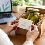 How to add a personalized gift message to your pickle order