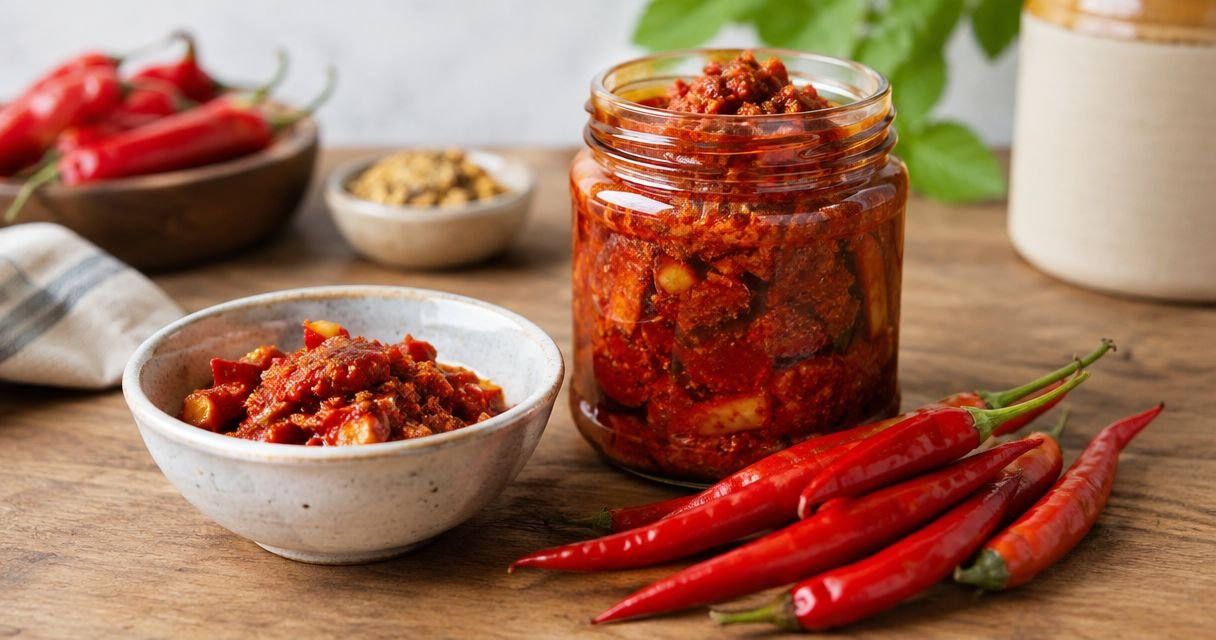 Is Guntur mirchi pickle too spicy for beginners?
