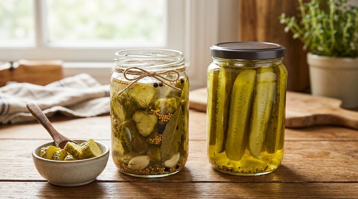 Is homemade pickle healthier than store-bought preservative pickle?