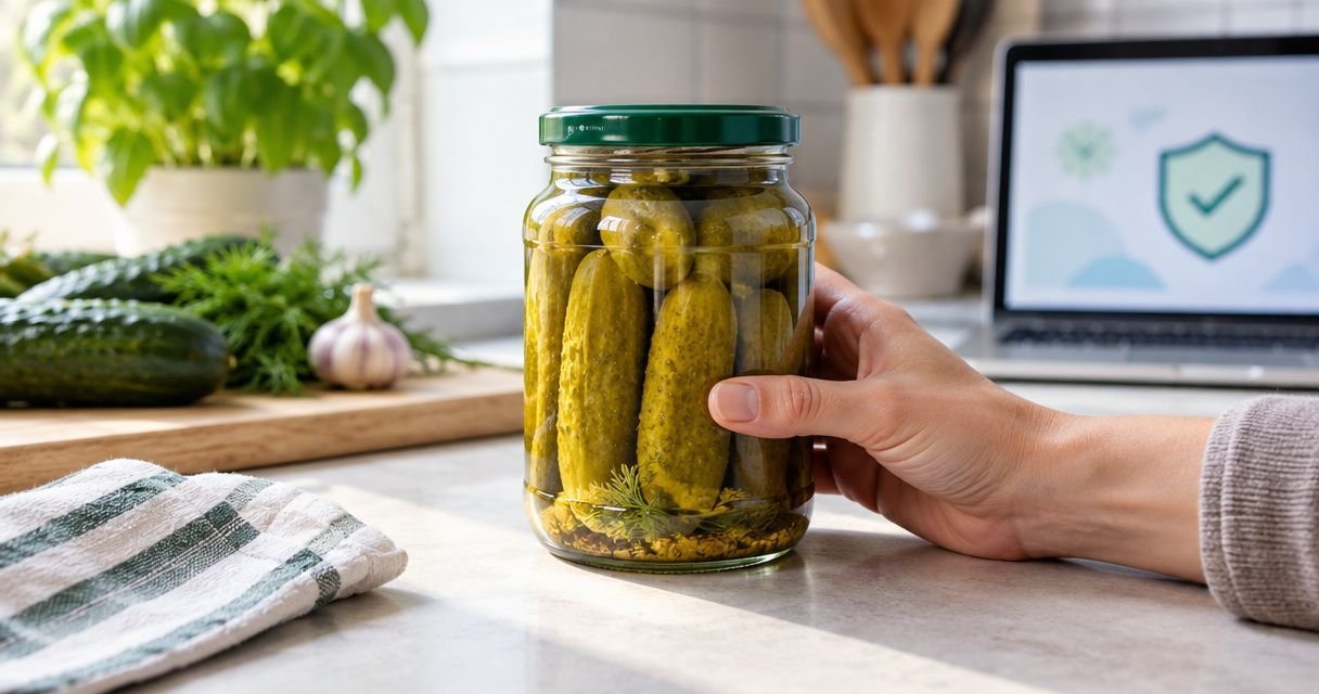 Is homemade pickle safe to eat after the printed expiry date?